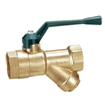 CH-013 Brass band filter ball valve